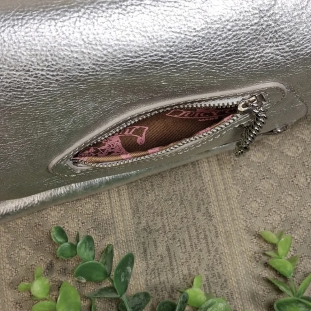 Juicy Couture Y2K Silver Hobo Bag